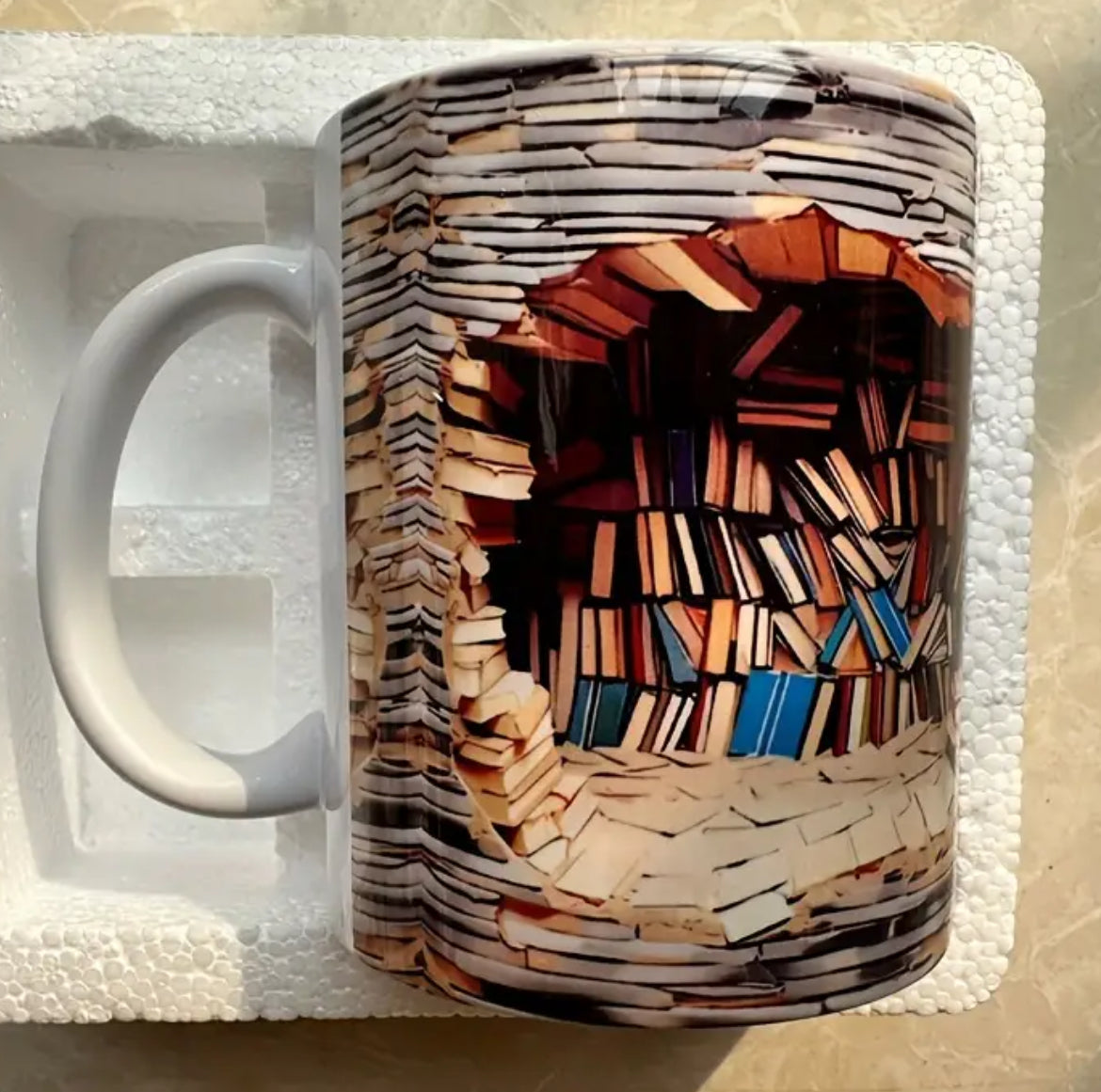 Book Room Burst Mug II