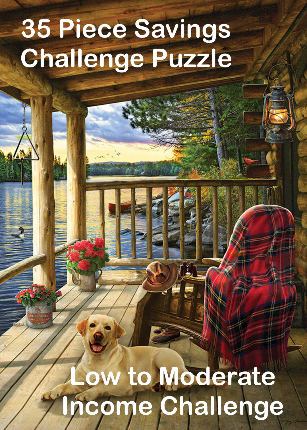35 Piece Savings Challenge Puzzle